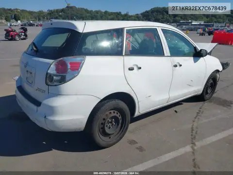 2007 Toyota Matrix VIN 2T1KR32EX7C678439 фото 4