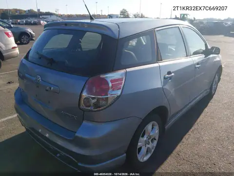 2T1KR32EX7C669207 — 2007 Toyota Matrix, фото 5 с аукциона IAAI, Передняя часть