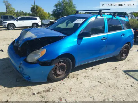 2008 Toyota Matrix VIN 2T1KR32E18C713807 фото 3