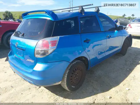 2008 Toyota Matrix VIN 2T1KR32E18C713807 фото 5