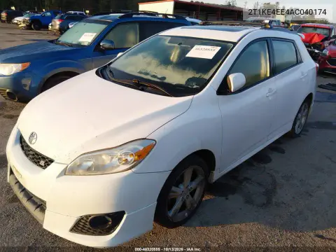 2010 Toyota Matrix S VIN 2T1KE4EE4AC040174 фото 3