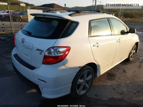 2010 Toyota Matrix S VIN 2T1KE4EE4AC040174 фото 5