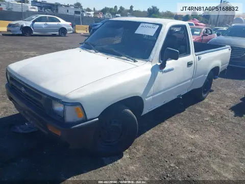 1993 Toyota Pickup 1/2 Ton Short Wheelbase VIN JT4RN81A0P5168832 фото 3