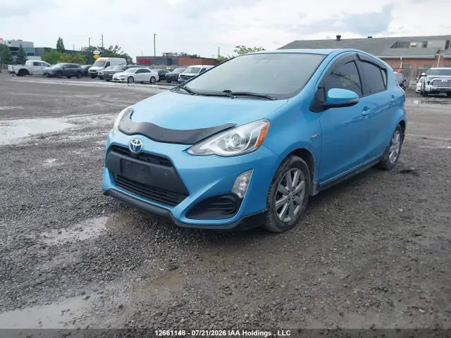 JTDKDTB34H1596886 — 2017 Toyota Prius C Technology, фото 2 с аукциона IAAI 14.10.2026, Правый бок