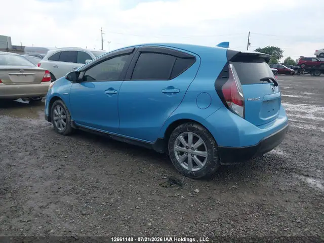 JTDKDTB34H1596886 — 2017 Toyota Prius C Technology, фото 3 с аукциона IAAI 14.10.2026, Правый бок