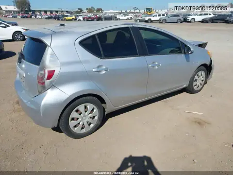 2012 Toyota Prius C Two VIN JTDKDTB35C1520585 фото 5