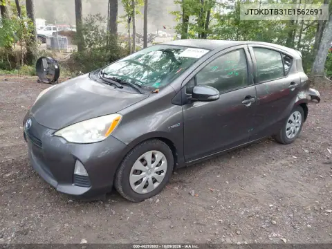 2014 Toyota Prius C Three VIN JTDKDTB31E1562691 фото 3