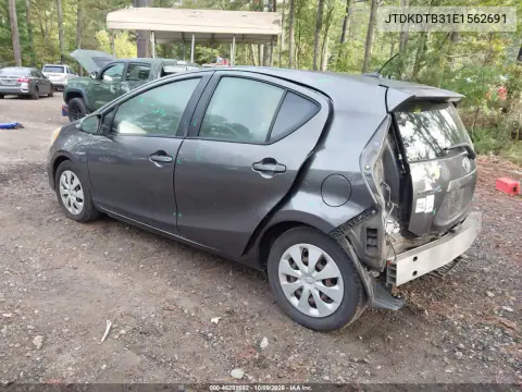 2014 Toyota Prius C Three VIN JTDKDTB31E1562691 фото 4