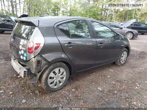 2014 Toyota Prius C Three VIN JTDKDTB31E1562691 фото 5