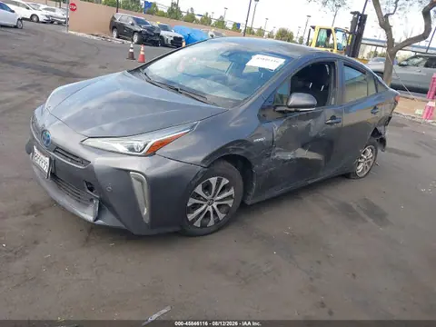 2020 Toyota Prius Le Awd-e VIN JTDL9RFU7L3019391 фото 2