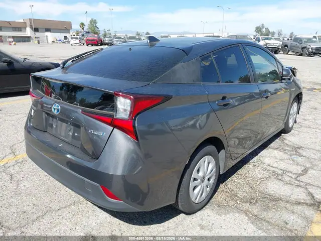 JTDKARFU0K3083824 — 2019 Toyota Prius LE, фото 4 с аукциона IAAI 29.09.2026, Передняя часть