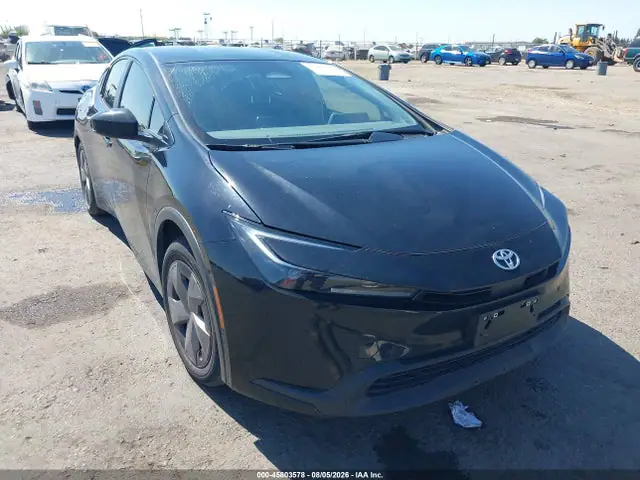JTDACAAU3R3030124 — 2024 Toyota Prius LE, Задняя часть слева (Left Rear), фото до ремонта