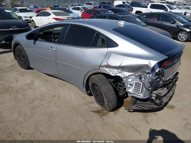 JTDACAAU7R3037934 — 2024 Toyota Prius LE, фото 3 с аукциона IAAI 07.10.2026, Задняя часть слева