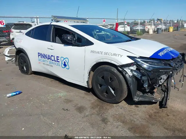 JTDACAAU6T3077171 — 2026 Toyota Prius LE, Передняя часть (Front End), фото до ремонта