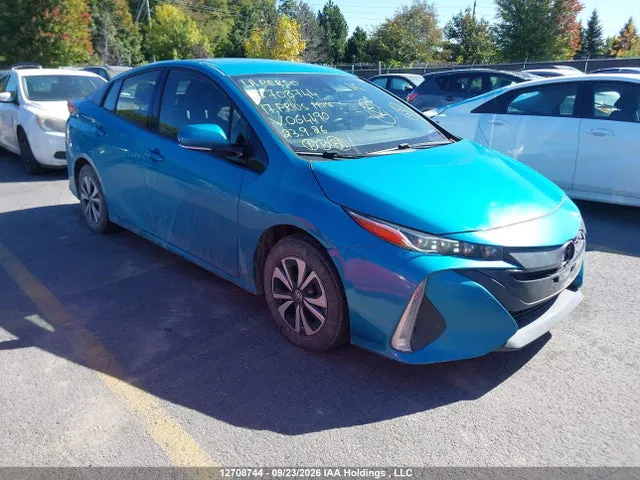 2017 Toyota PRIUS PRIME VIN JTDKARFP8H3064490 фото 1