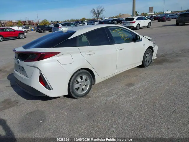 JTDKARFPXL3153714 — 2020 Toyota Prius Prime, фото 4 с аукциона IAAI 14.10.2026, Передняя часть