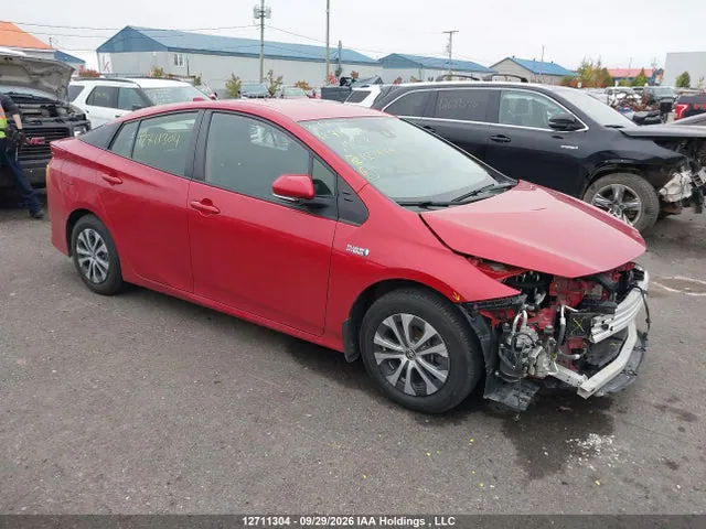 2021 Toyota PRIUS PRIME VIN JTDKAMFP9M3183081 фото 1