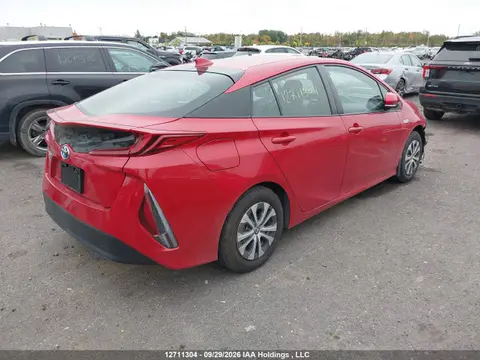 2021 Toyota PRIUS PRIME VIN JTDKAMFP9M3183081 фото 4