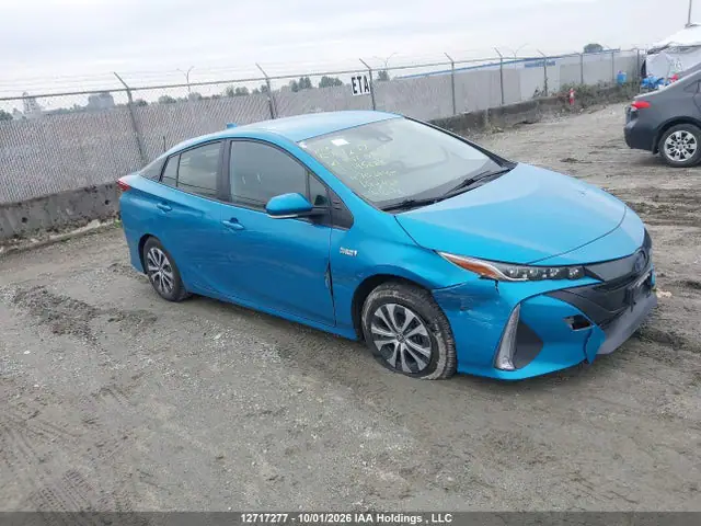 JTDKAMFP9M3195683 — 2021 Toyota Prius Prime, Правый бок (Right Side), фото до ремонта
