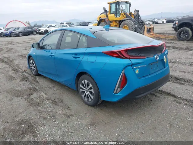 JTDKAMFP9M3195683 — 2021 Toyota Prius Prime, фото 3 с аукциона IAAI 14.10.2026, Правый бок