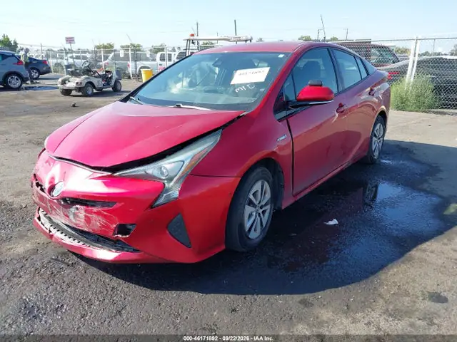 JTDKBRFU1J3589920 — 2018 Toyota Prius Two, фото 2 с аукциона IAAI 14.10.2026, Передняя часть