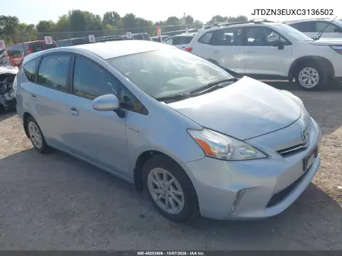 2012 Toyota Prius V Three VIN JTDZN3EUXC3136502 фото 2