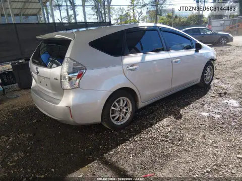 2012 Toyota Prius V Three VIN JTDZN3EU6C3144483 фото 5