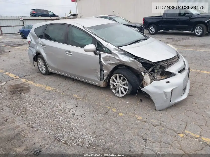 2012 Toyota Prius V Five VIN JTDZN3EU4C3023175 фото 1