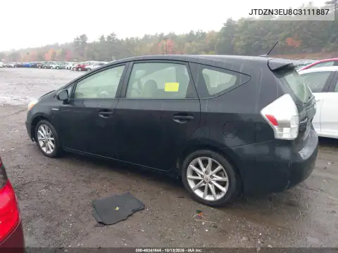 JTDZN3EU8C3111887 — 2012 Toyota Prius V, фото 4 с аукциона IAAI, Передняя часть