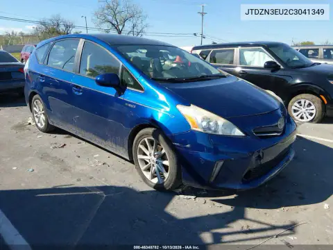 JTDZN3EU2C3041349 — 2012 Toyota Prius V, Естественный износ, фото до ремонта
