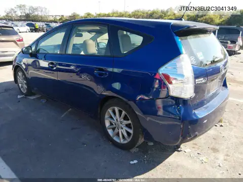 JTDZN3EU2C3041349 — 2012 Toyota Prius V, фото 4 с аукциона IAAI, Естественный износ