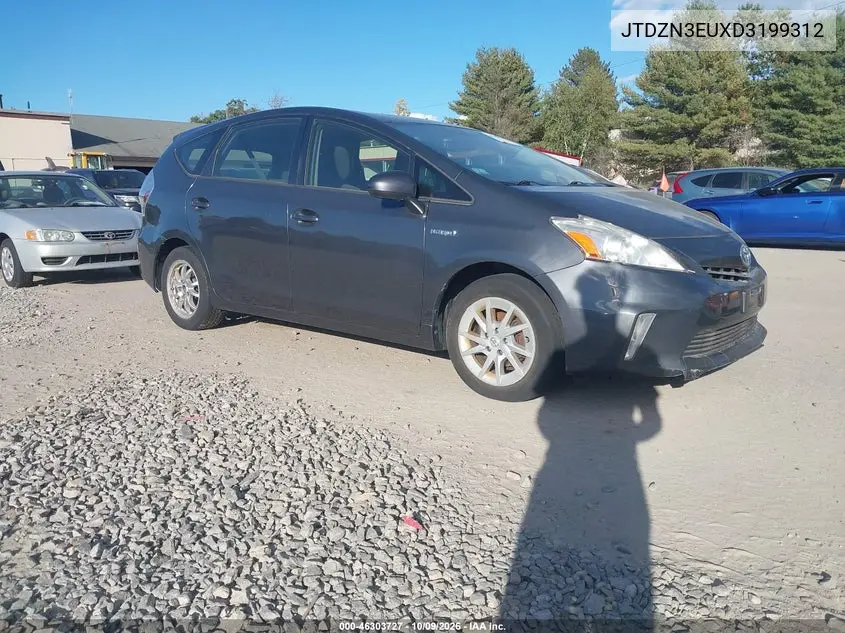 2013 Toyota Prius V Two VIN JTDZN3EUXD3199312 фото 1