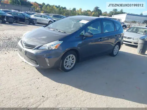 2013 Toyota Prius V Two VIN JTDZN3EUXD3199312 фото 2