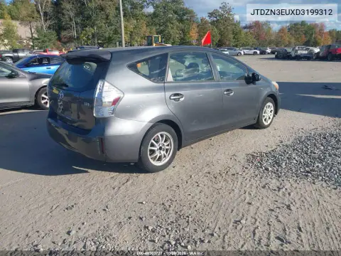 2013 Toyota Prius V Two VIN JTDZN3EUXD3199312 фото 4