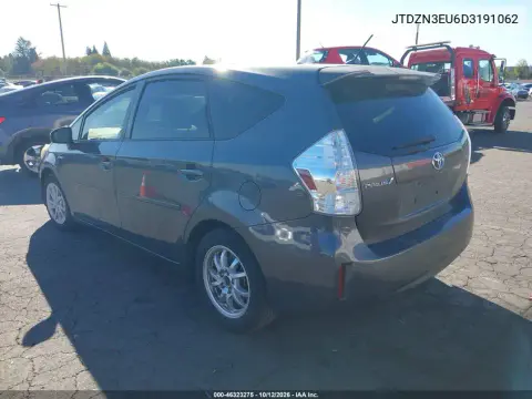 2013 Toyota Prius V Two VIN JTDZN3EU6D3191062 фото 3