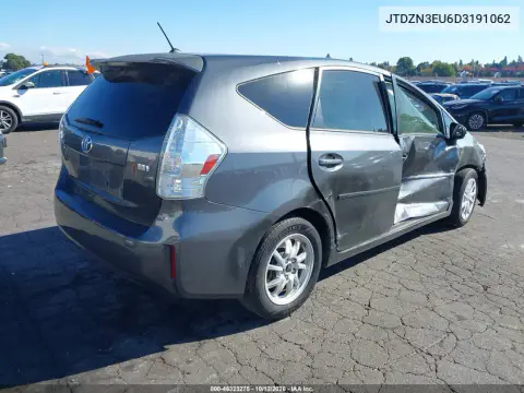 2013 Toyota Prius V Two VIN JTDZN3EU6D3191062 фото 4