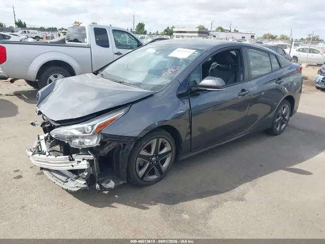 JTDKARFU7K3089202 — 2019 Toyota Prius XLE, фото 2 с аукциона IAAI 14.10.2026, Передняя часть