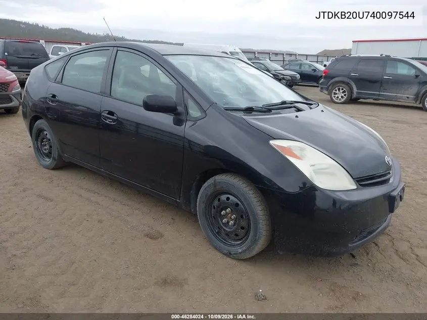 2004 Toyota Prius VIN JTDKB20U740097544 фото 2