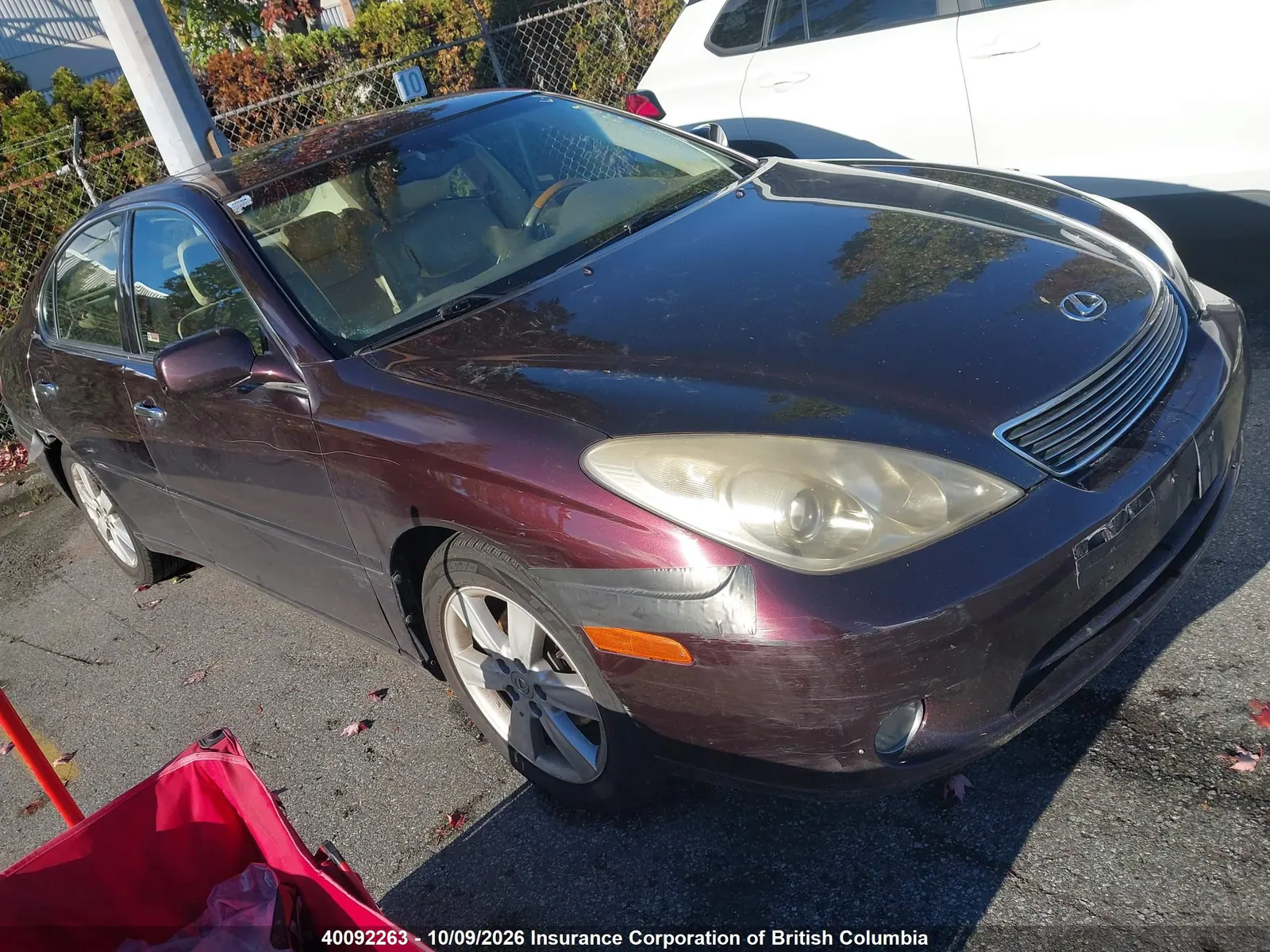2005 Lexus Es330 VIN JTHBA30G055065685 фото 2