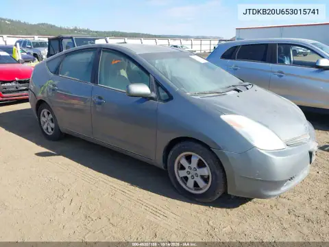 JTDKB20U653015741 — 2005 Toyota Prius, Естественный износ, фото до ремонта