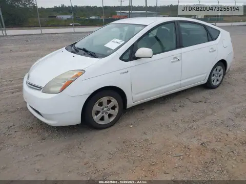 2007 Toyota Prius VIN JTDKB20U473255194 фото 2