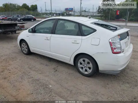 2007 Toyota Prius VIN JTDKB20U473255194 фото 3