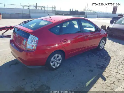 JTDKB20UX77561664 — 2007 Toyota Prius, фото 5 с аукциона IAAI, Передняя часть