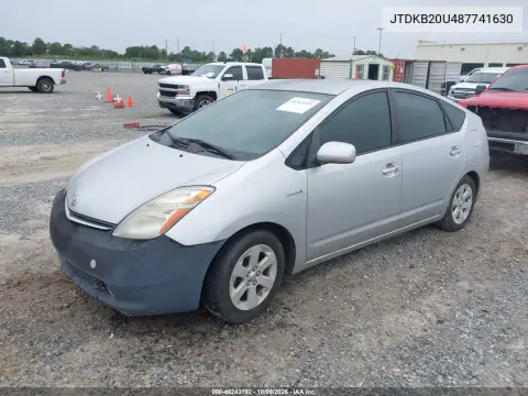 2008 Toyota Prius VIN JTDKB20U487741630 фото 3