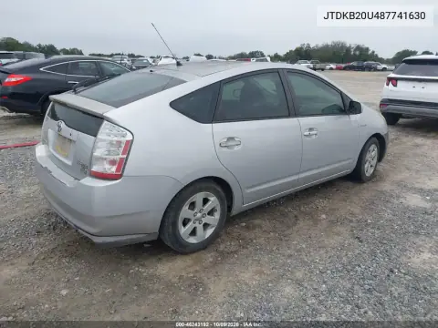 2008 Toyota Prius VIN JTDKB20U487741630 фото 5