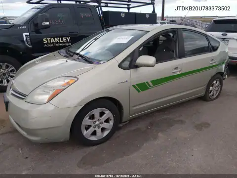 JTDKB20U783373502 — 2008 Toyota Prius, фото 3 с аукциона IAAI, Сзади слева