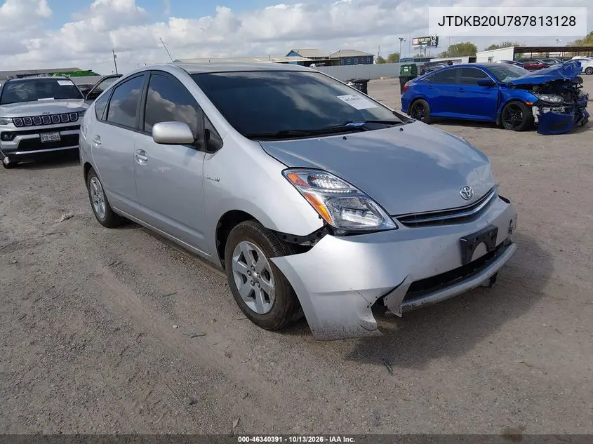 2008 Toyota Prius VIN JTDKB20U787813128 фото 1