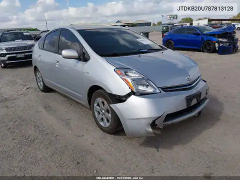 JTDKB20U787813128 — 2008 Toyota Prius, Передняя часть, фото до ремонта
