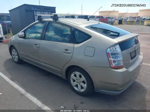 JTDKB20U883296543 — 2008 Toyota Prius, фото 4 с аукциона IAAI, Естественный износ