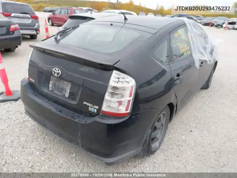 2009 Toyota Prius VIN JTDKB20U293476232 фото 4